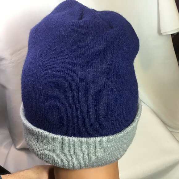 New Era Los Angeles Dodgers Knit Beanie Hat Blue/Gray OSFM - Picture 3 of 8